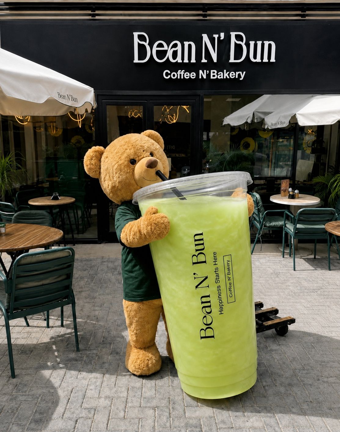 Bean N' Bun storefront