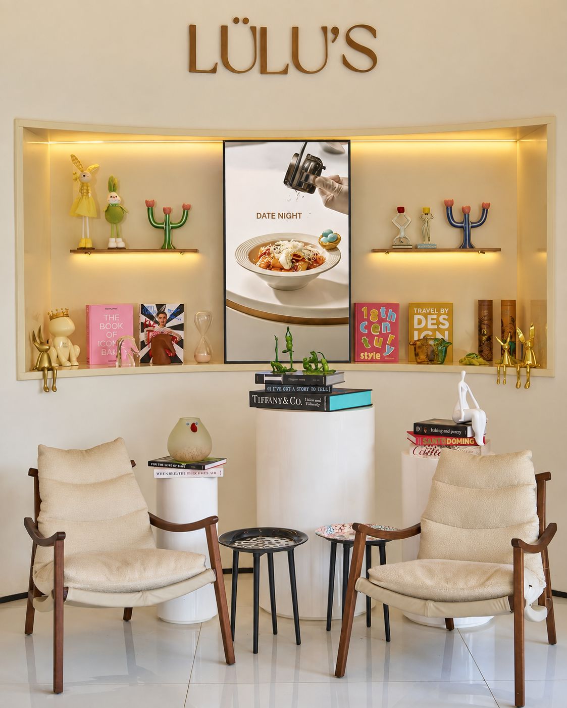 Lulu's cafe interior